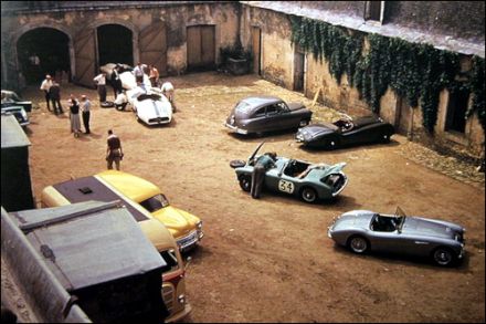 Johnny Lockett i Maurice Gatsonides – Austin Healey 100